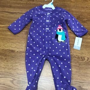 Carters Onesie footed pajamas